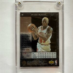 Upper Deck Dennis Rodman Basketball Card